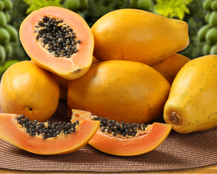 What is the benefit of papaya in Ayurveda?